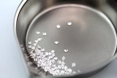 1.3-1.8 MM EF color VVS clarity, natural diamond