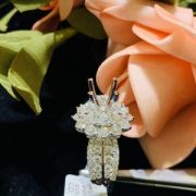 VỎ NHẪN KIM CƯƠNG VÀNG TRẮNG 18K NL55 - Hình ảnh 4