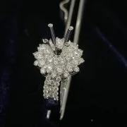 VỎ NHẪN KIM CƯƠNG VÀNG TRẮNG 18K RL239.106 - Hình ảnh 3