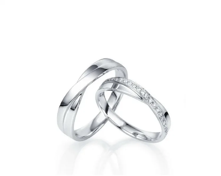 NHẪN CƯỚI KIM CƯƠNG THIÊN NHIÊN N004