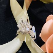 VỎ NHẪN KIM CƯƠNG VÀNG TRẮNG 18K NL15