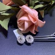 VỎ BÔNG TAI KIM CƯƠNG VÀNG TRẮNG 18K VBXHK185 - Hình ảnh 3